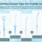 Portable Cordless Water Flosser - Electric Oral Irrigator for Braces - Adults/Kids 