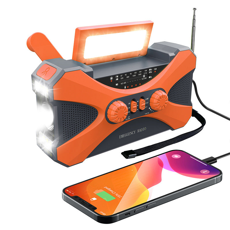 Oasis 3 In 1 Portable Hand Crank AM-FM-NOAA  Radio